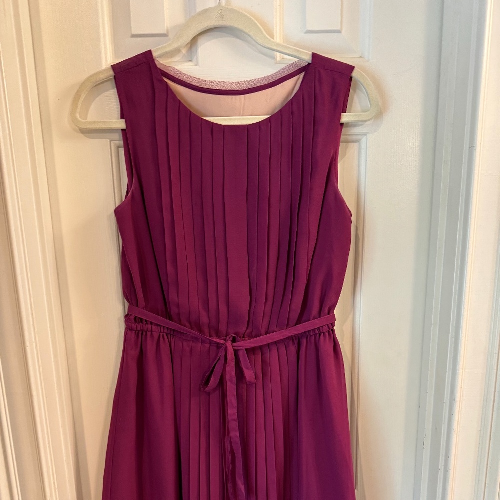 Jessica Simpson magenta sequin detail party dress, size 6